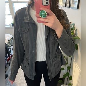 Merona Gray Utility Jacket